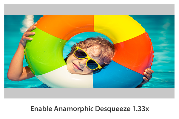 Anamorphic Desqueeze